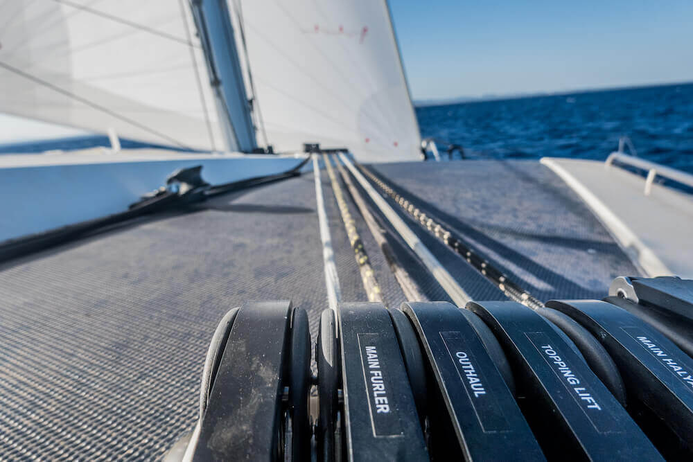 Technik auf der Coccinella Yacht