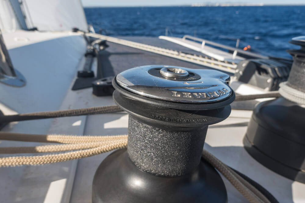 Technik auf der Coccinella Yacht