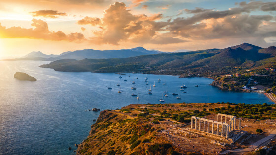 Segeltörn von Patras nach Kap Sunion mit der Yacht Coccinella
