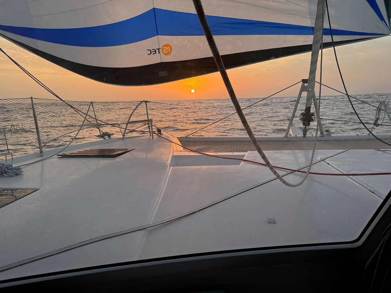 5. Tag auf See